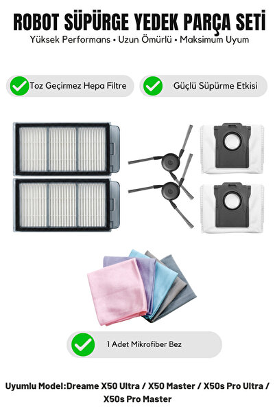 Asgard Grup Compatibil cu Dreame X50 Ultra/X50 Master/X50s Pro Ultra/X50s Pro...