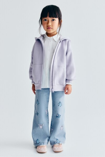 H&M Kot Görünümlü ve Geniş Paçalı Jegging