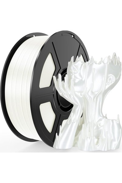 Choice3 خيط حرير PLA أبيض 250 جرام، خيط PLA حريري 1.75 مم ذهبي 250 جرام، PLA ...