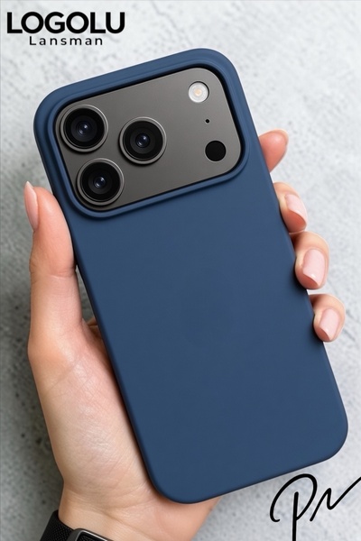 ProNorth IPhone 17 PRO MAX Uyumlu Kılıf Logolu Lansman Soft Yumuşak Içi Kadif...