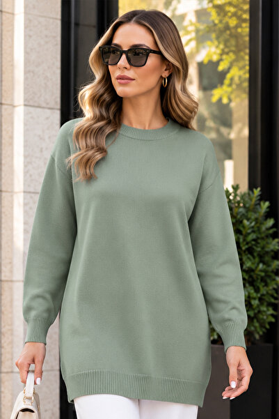 benguen Tesettür Tunik N3177 Çağla
