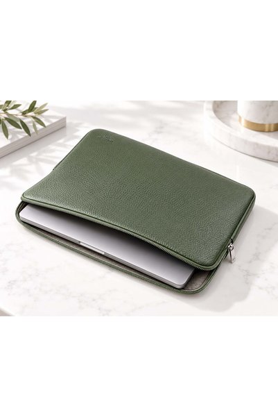 deri,se club Unisex Khaki Color Small 12.9 & 13.1 Inch Tablet, iPad Case, MacBook and Notebook Bag