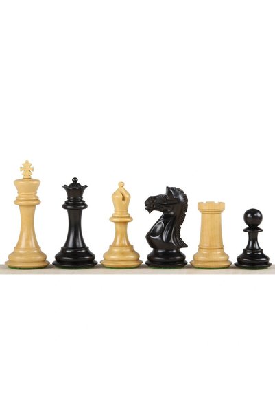 Sunrise Chess & Games Piese de șah Potish Head abanos 3,75″