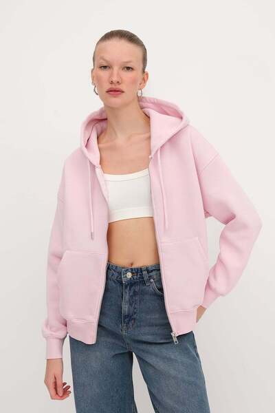 Addax Zippered Sweatshirt H9476-1