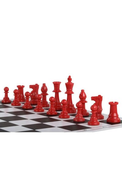 Sunrise Chess & Games Piese de șah roșii nr. 6