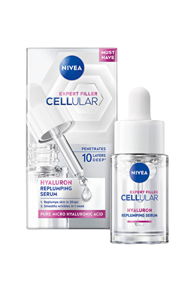 NIVEA Ser Antirid Cellular Expert Filler cu Acid Hialuronic, 15 ml