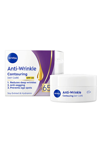 NIVEA Crema anti-rid de zi cu efect de redefinire a conturului fetei, 65+, 50ml