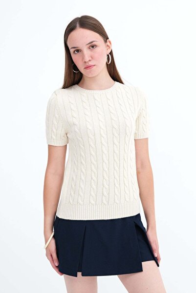Addax Short Sleeve Knitwear T10362