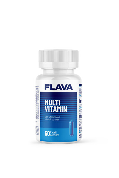 FLAVA Multivitamin - 60 Kapsül.
