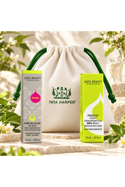 Juice Beauty مجموعة العناية بالبشرة الفاخرة متعددة العلامات التجارية - Retino...