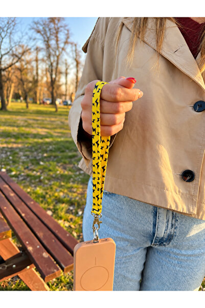 PATİMİO Multi-Purpose Phone Wrist Strap Lanyard Compatible with All Phone Mod...