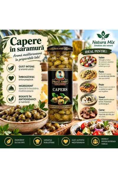 NaturaMİX Capers în saramură - 100g