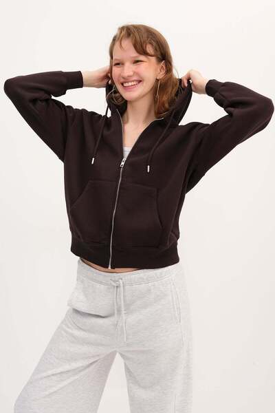 Addax Zippered Sweatshirt H9476-1