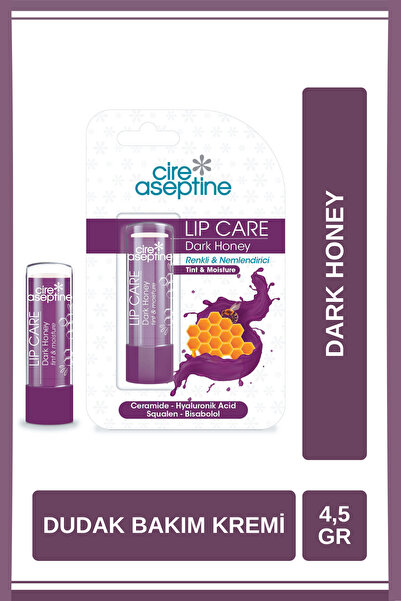 CIRE ASEPTINE Lip Care Dark Honey Renkli Dudak Bakım Kremi 4.5 Gr