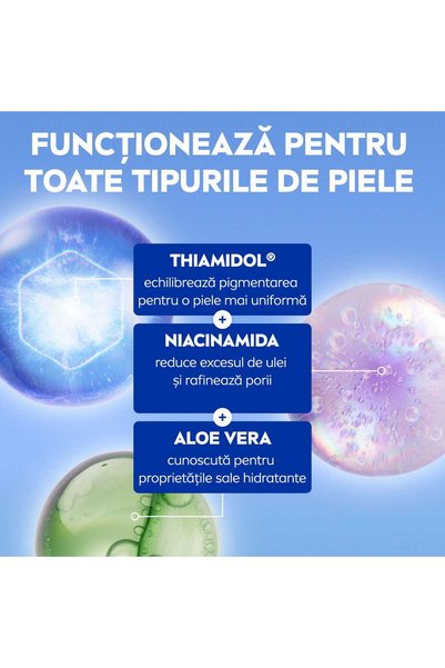 NIVEA Luminous630 Ser facial iluminator pentru strălucirea pielii, 30 ml
