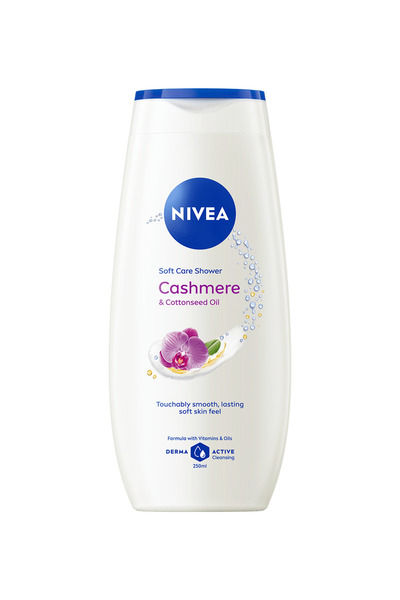 NIVEA Gel de duș Care & Cashmere cu extract de cașmir, 250 ml