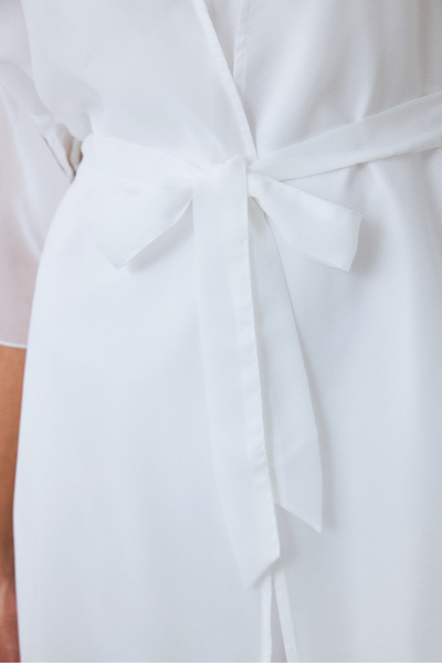 Penti Kırık Beyaz Bridal Charming Kısa Kollu Gelin Sabahlık
