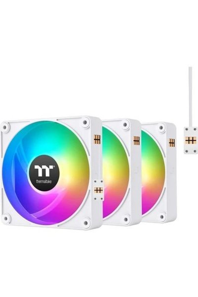 THERMALTAKE Ct140 Ex Reserve White Cl-F195-Pl14Sw-A Argb Magnetic Modular Fan...