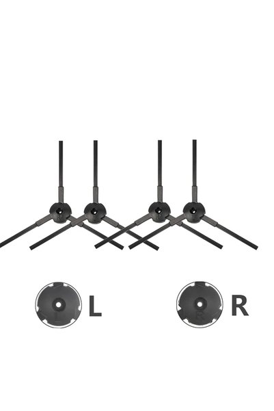 Choice 4PCS For ILIFE Replacement Side Brush For ILIFE V3 V5 V5s V3S A6 A4 A4...