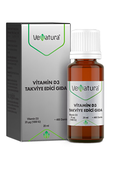VeNatura Vitamin D3 1000Iu Drops 20ml