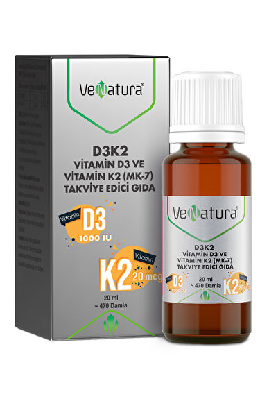 VeNatura D3 K2 Damla 20 ml