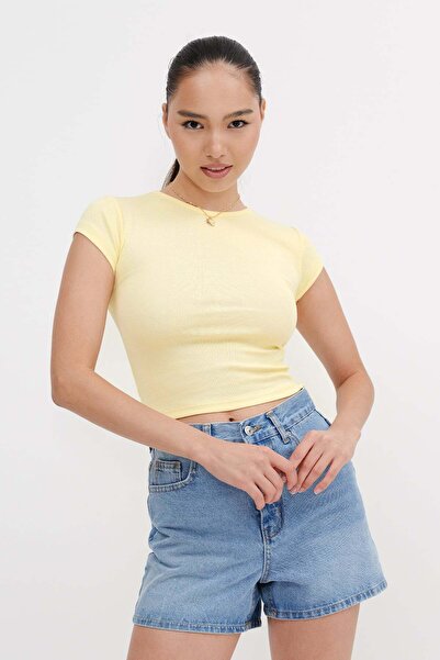 Addax Short Sleeve Basic T-Shirt P1742-L10