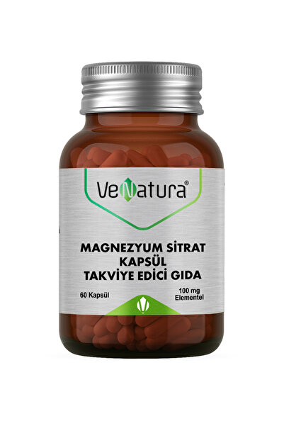 VeNatura Magnezyum Sitrat 60 Kapsül