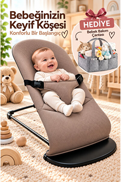Nordhaus Ana Kucağı Sallanır Üç Kademeli Katlanabilir Cotton + Anne Bebek Bak...