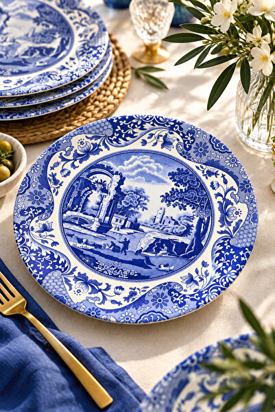 ers erbaşlar Milano 6-Piece Luxury Serving Plate Set