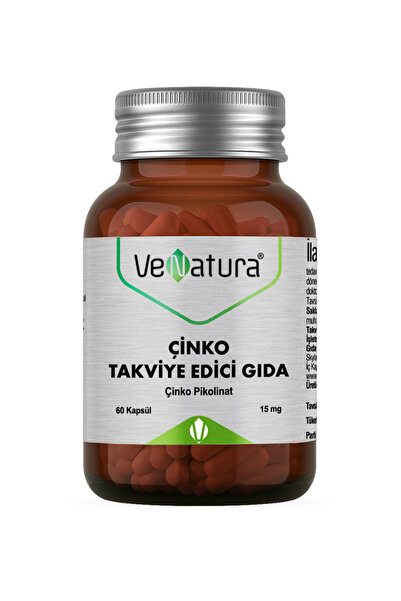 VeNatura Çinko Pikolinat 15mg 60 Kapsül