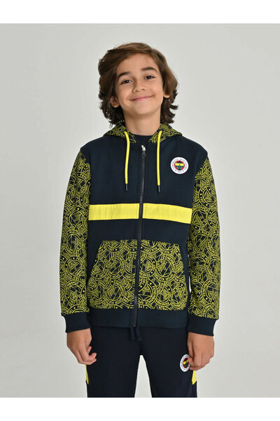Fenerium ÇOCUK TRIBUN LOGO PATTERNLİ SWEAT