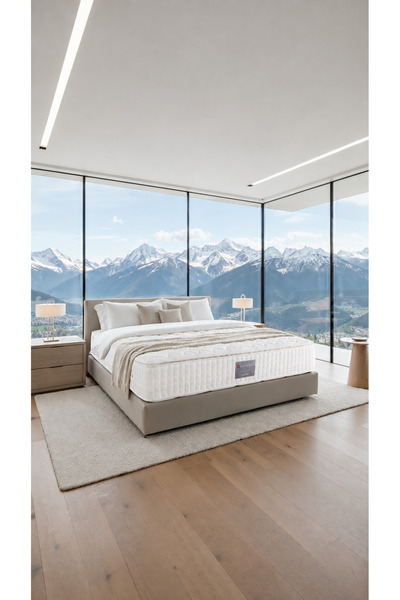 Yatsan Switzerland Premium Plus Çift Taraflı Bambu Pedli Yatak