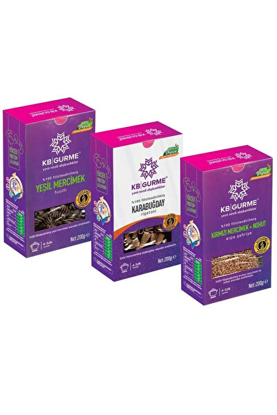Glutensiz Süper 3 Lü Avantaj Deneme Seti Rigatoni Fusilli Arpa Şehriye Makarna 200 Gr 3 Adet