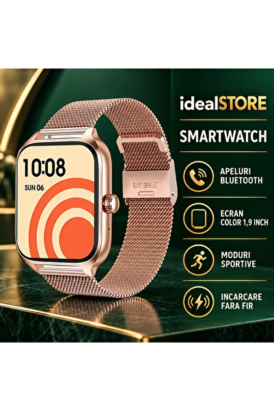 ideal STORE SmartWatch idealStore XiaBest, Apel Bluetooth, NFC, Asistent Voca...