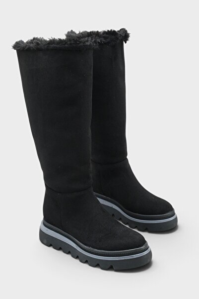 Capone Outfitters Tracy Fur Round Toe Women's Boots