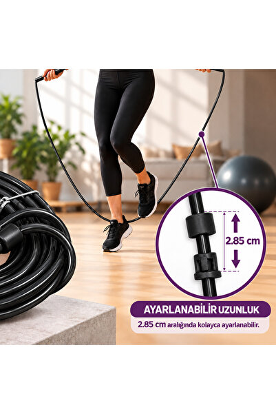 Relax Ayarlanabilir Hızlı Atlama İpi