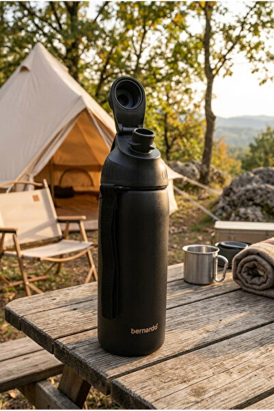 Bernardo Viva Thermos Flask Black 600ml
