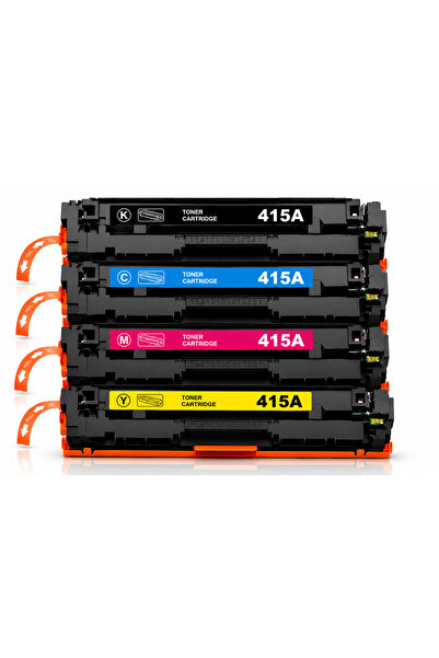 Generic 415A Full Combo Set With Update Chip Toner Cartridge Is Compatible wi...