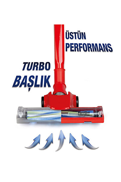 Fantom Pratik 1200 Pratik S Uyumlu Turbo Başlık Kırmızı