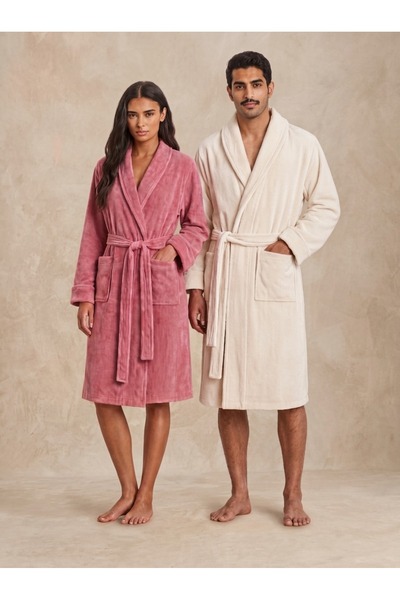 Bee Home 100% Cotton Bathrobe L/XL