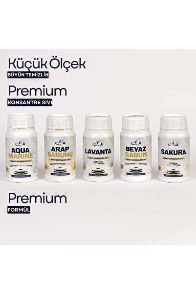 Robot Süpürge Deterjanı 5'li Tanışma Paketi (5x250 ml + Doldurma Hunisi Hediyeli)