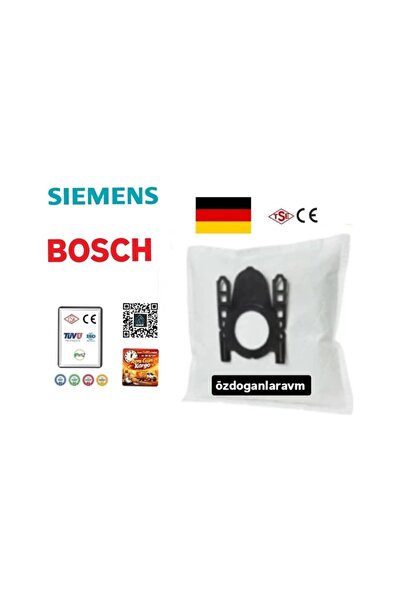 Dogant Σακούλα σκόνης για σκούπα Bosch SERIE 6 - SERIE 4 10 τεμάχια