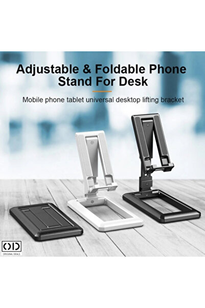ORIGINAL DEALS Premium Adjustable and Foldable Tablet or Smartphone Stand