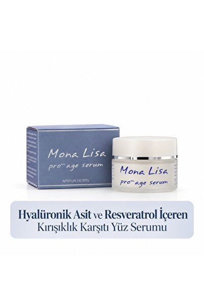 Mona Lisa Yaşlanma Karşıtı Serum – Hyalüronik Asit ve Resveratrol İçeren Kırışıklık Karşıtı Yüz Serumu