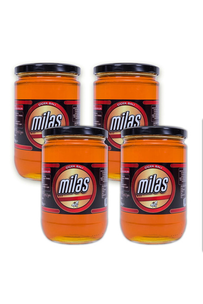 Milas Üreticiler Birliği Süzme Çiçek Balı 850 gr (4 ADET)