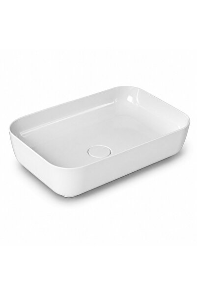 Duratiles Dura Bagno Orfe Çanak Lavabo 60x40 cm. Batarya Deliksiz Tezgah Üstü...