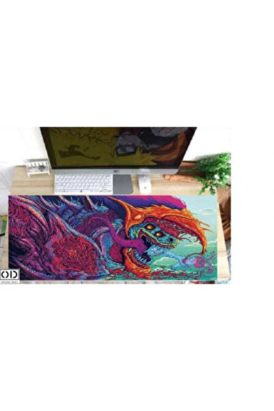 ORIGINAL DEALS Επαγγελματικό Mousepad Gaming, 90 x 40 εκ., Βάση από καουτσούκ...