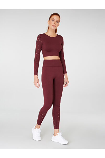 Jerf Naples Leggings Econyl Claret Red