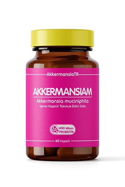 Akkermansia Muciniphila İçeren Takviye Edici Gıda 60 Kapsül