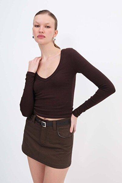 Addax V Yaka Basic Bluz B0425